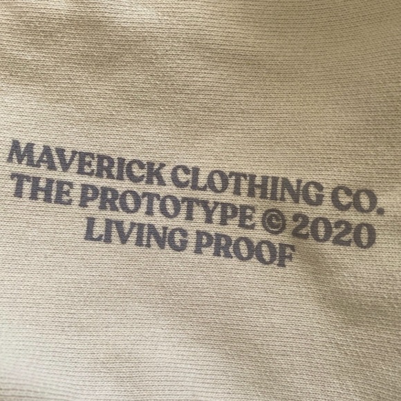 MAVERICK CLOTHING MENS BONE HOODIE SZ:S/M/L/XL - Picture 7 of 14